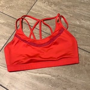 Pink/Red Sports Bra